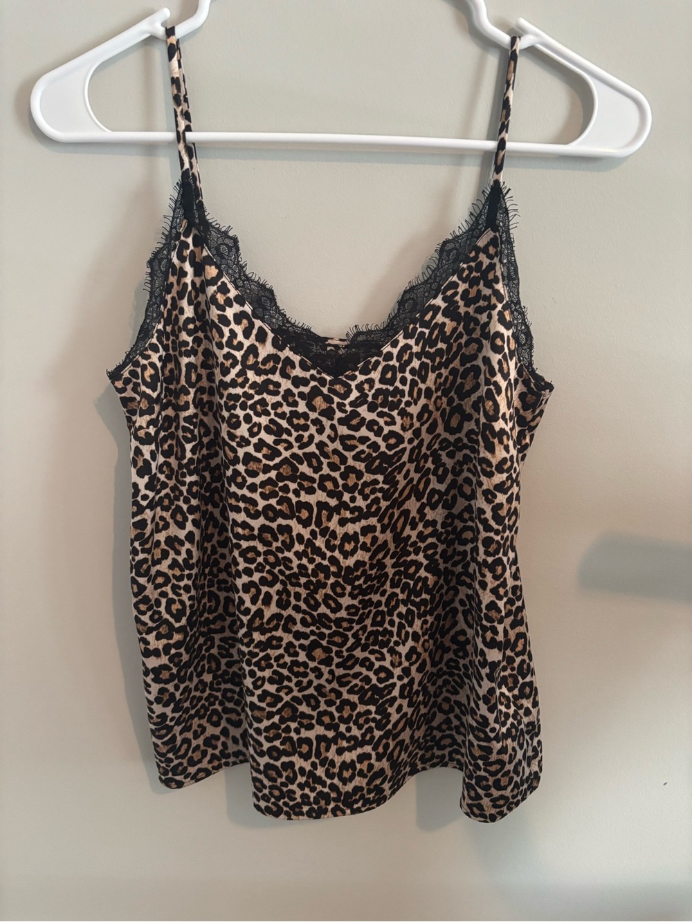 Express Leopard-Print Tank Top